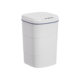 24 New Smart Trash Built-in Blue Luminous Ring Flip Cover 18L Roted Pattern Smart Induction Trash