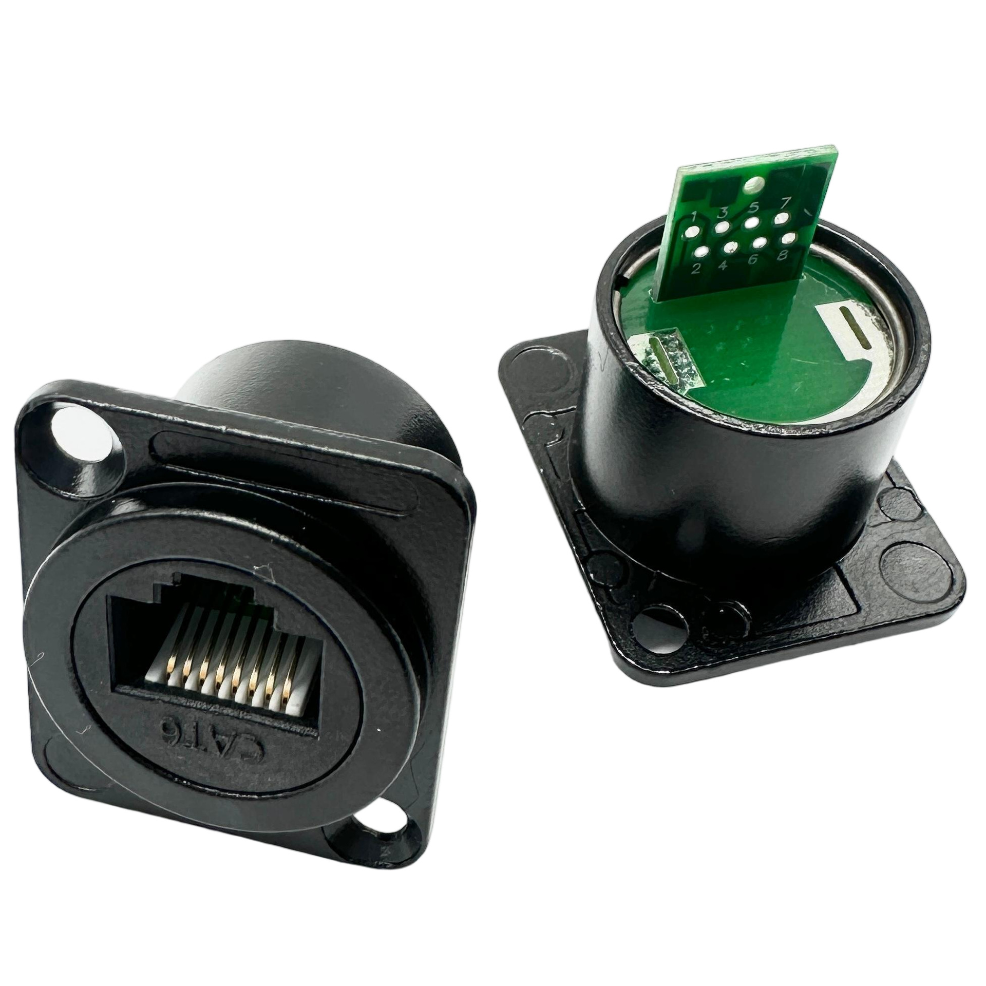 D�����̶�ֱͨģ��RJ45�������������źŶԽ�ͷ����ӿ�ĸ����