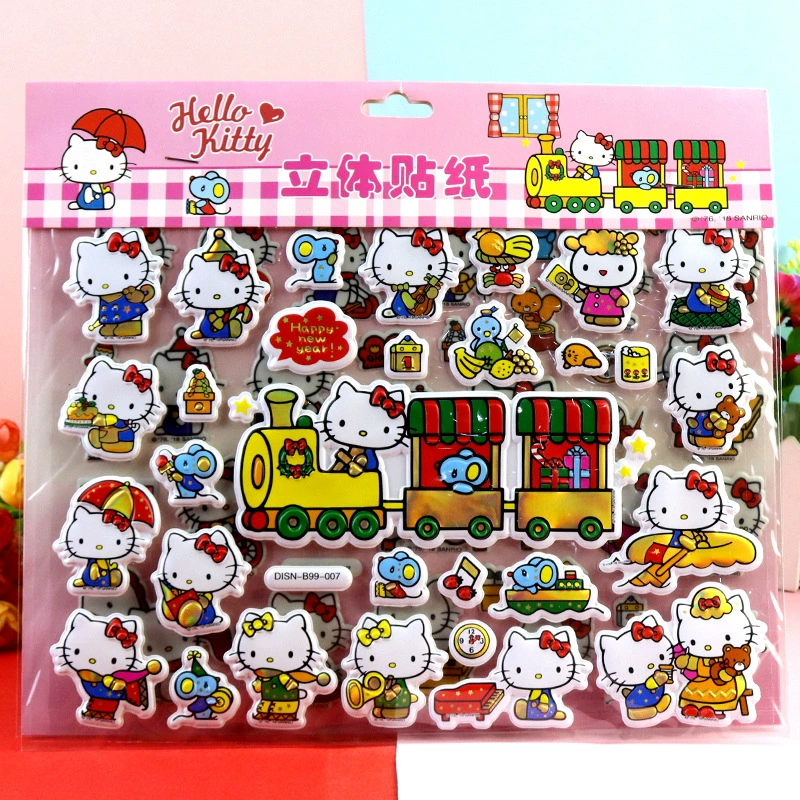 Корона голова карты Замороженные наклейки принцессы наклейки с пузырьками животных трехмерные наклейки Ультрамен наклейки для одежды