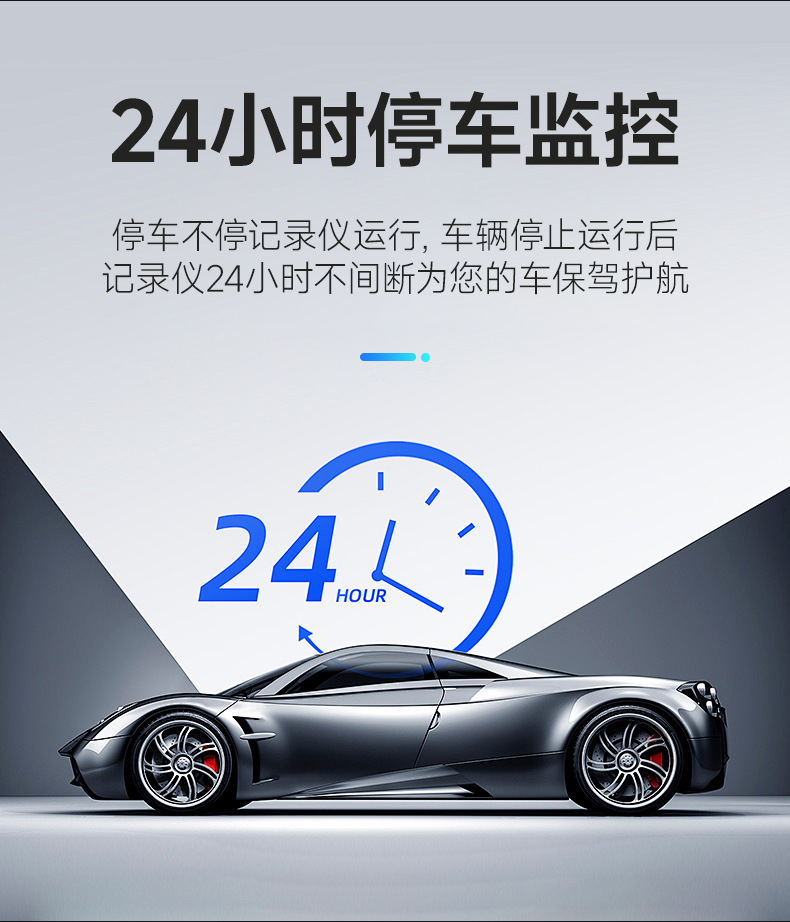 New Cross-Border High-Definition 4K Dual-Lens Wifi Wireless Dashcam for Bmw Series Vehicles
