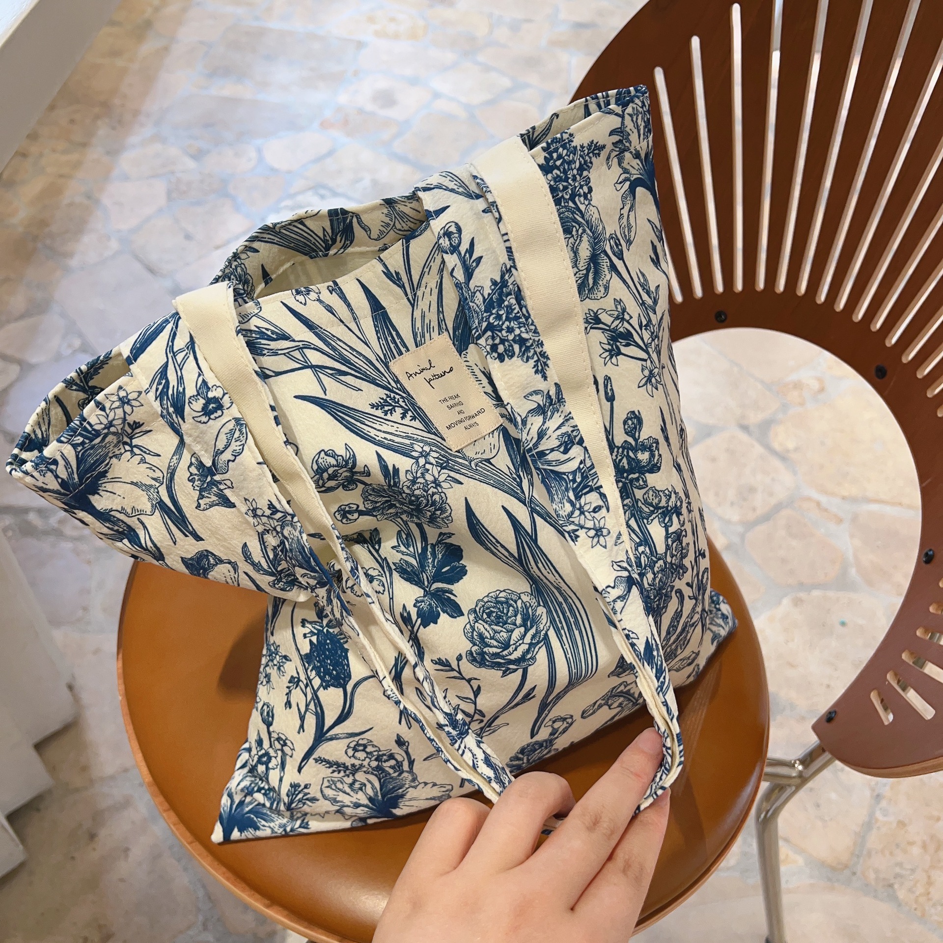 Tie Dye Kosmetiktasche Reise Make-up Organizer Boho Chic Canvas_voghion.com