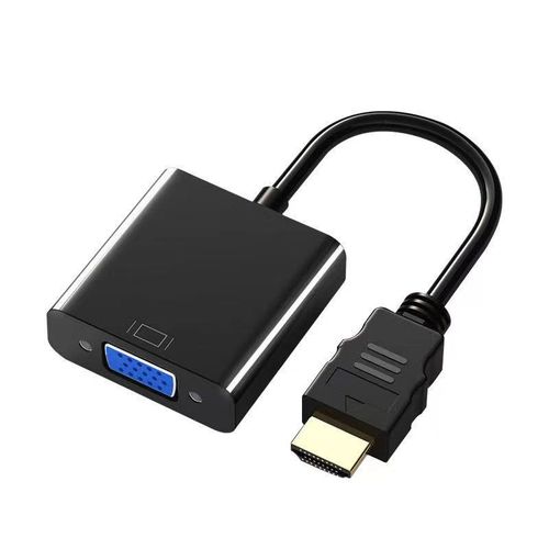hdmi to vga with audio power converter computer notebook high-definition cable 1080p video adapter