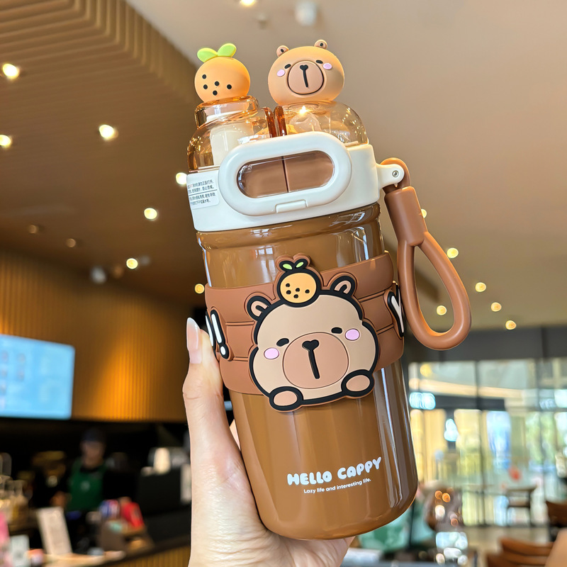 三丽鸥儿童保温杯学生上学专用杯子吸管杯高颜值口袋杯生日礼物|undefined