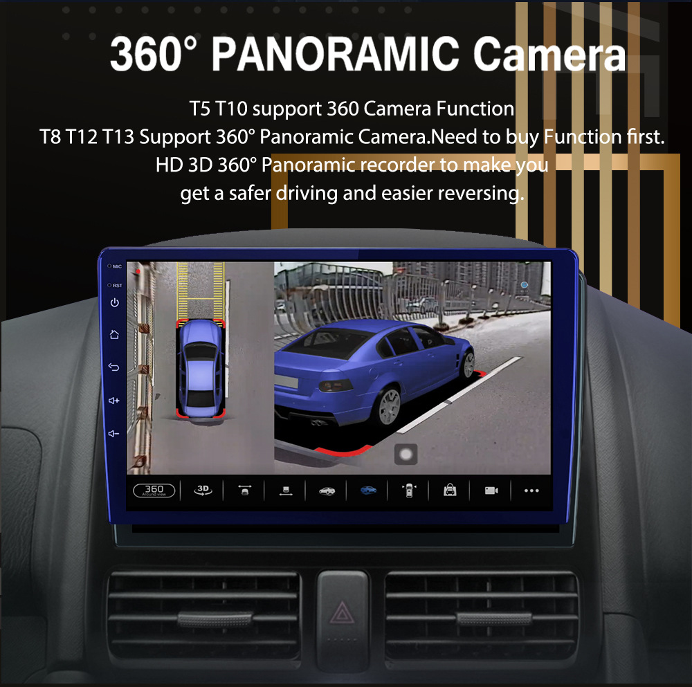 Suitable for Toyota Corolla 06-13 Gps Android Navigation System with Bluetooth and Reversing Camera Intelligent Car Machine