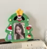 Christmas tree card holder