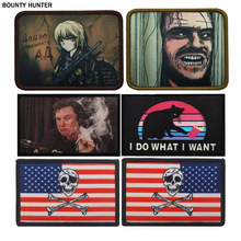 亚马逊货源游戏布标闪灵士气章包配用品魔术贴战术士气章现货现货