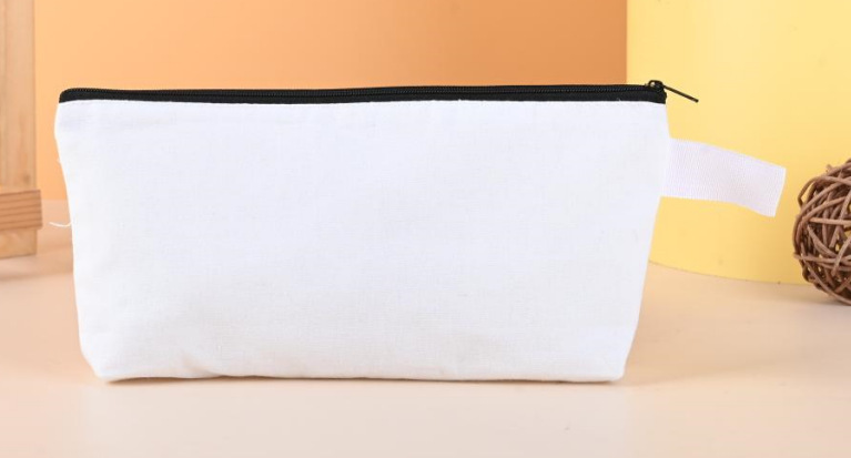 アマゾンクロスボーダースポットブランクキャンバスジッパーバッグキャンバス化粧品バッグジッパーペンバッグキャンバスバッグカスタム|undefined