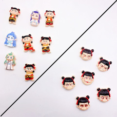 漫画の哪吒、奥丙DIY樹脂アクセサリー、クリーム接着剤、子供の手作り水筒、冷蔵庫用マグネット、ヘアピン、装飾材料