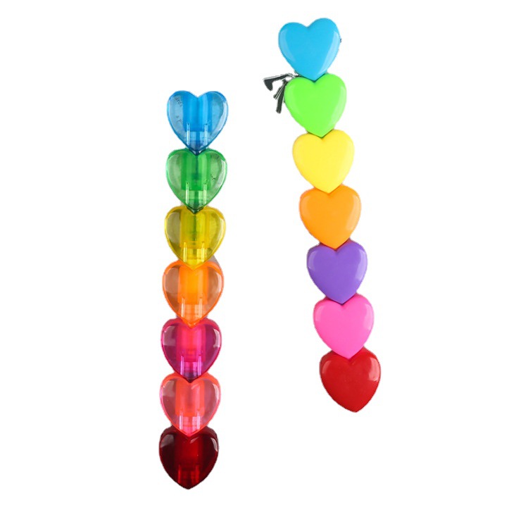 Connect similar organs like pens, creating a kaleidoscope of colors that weave and intersect like a magic cube in a round jar, with Amazonian-style colorful and fluorescent pens.