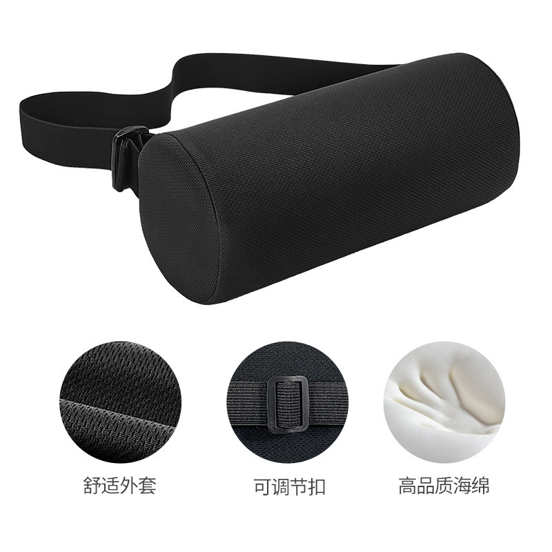 頸椎枕睡眠低反発ランバーサポートラウンド枕低反発シングル大人円筒ネックピロー工場|undefined