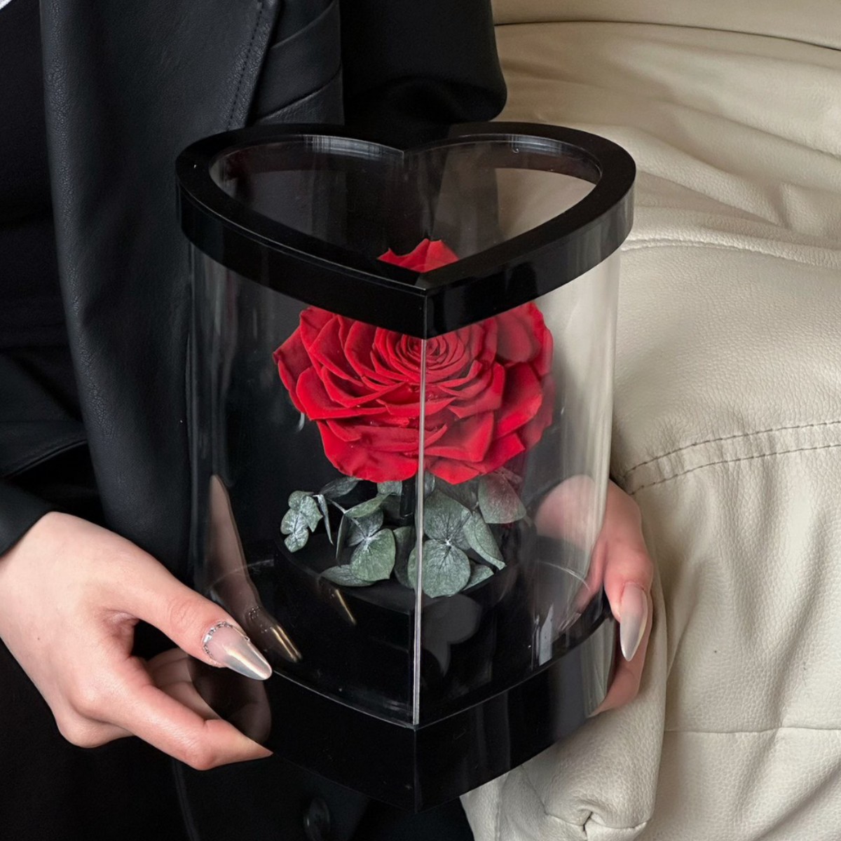 Día de San Valentín eterno flores amor rosa caja de flores decoración confesión de boda para enviar novia regalo creativo fábrica al por mayor