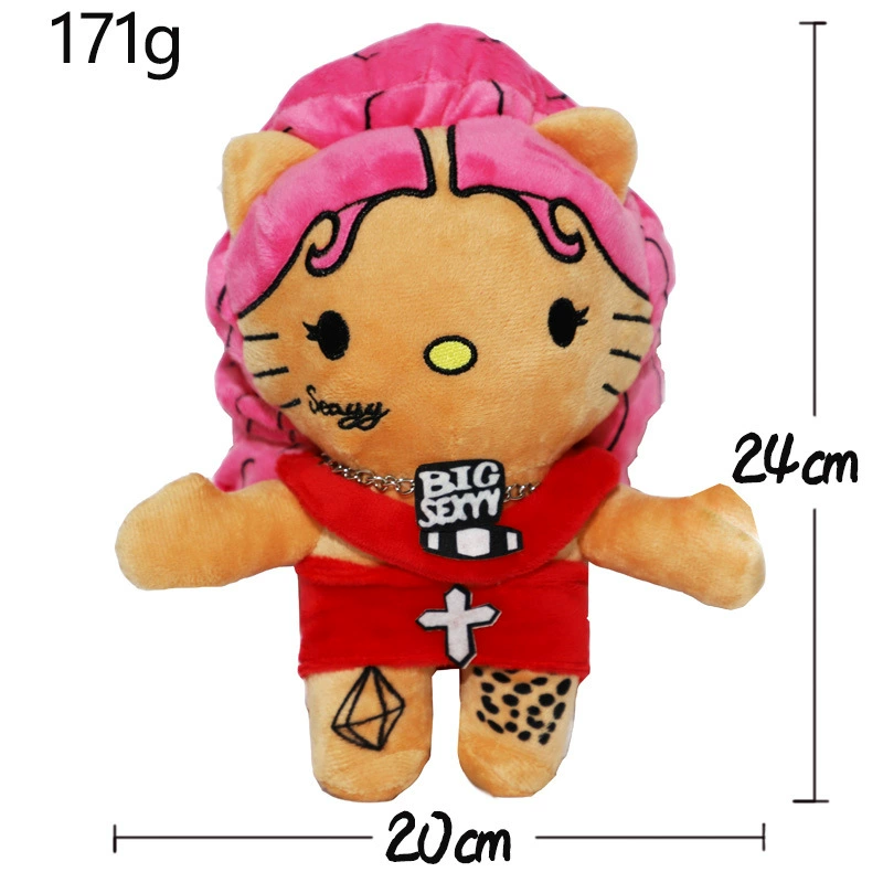 Plush Toy (Travis Scott) Collectible Doll, Soft Stuffed Figure, Multiple Designs