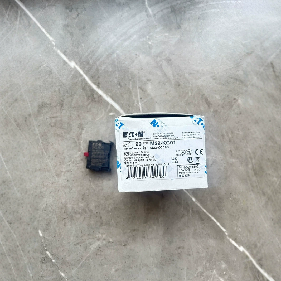 M22-KC01 Вспомогательный контакт Eaton Muller ETN, новый оригинальный аутентичный