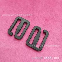 厂家6分塑料6字扣日字开口勾扣 20mm登山包扣九字勾 箱包九字钩扣