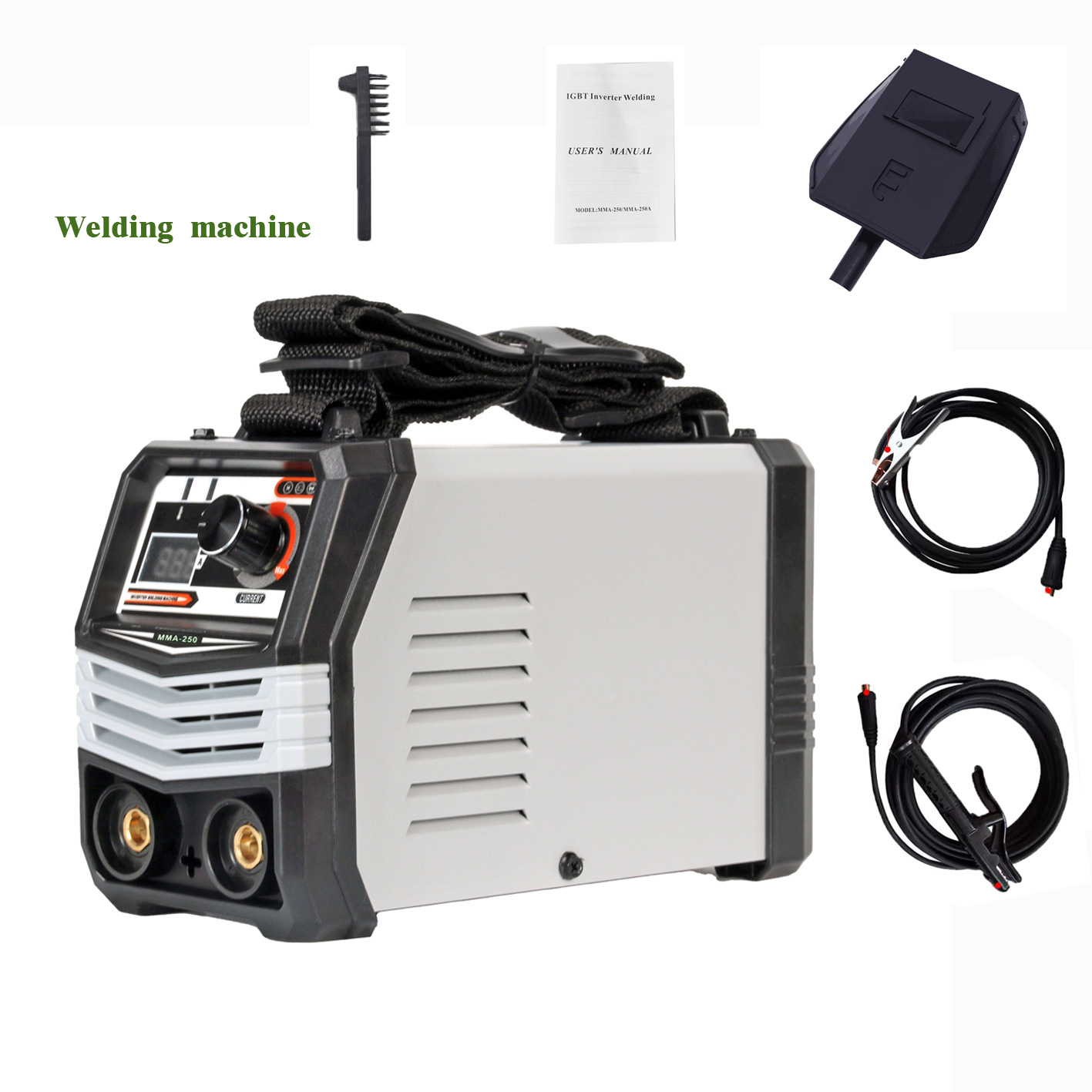 电焊机MMA-250小型便携式105A/110V手提电焊机源头厂家手工焊