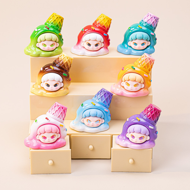 アイスクリーム大きな叔母食品とおもちゃブラインドバッグかわいい diy アクセサリートレンディな手作りオフィス樹脂装飾品おもちゃ卸売|undefined
