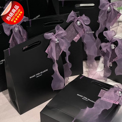エンボス加工のシンプルな雰囲気の花柄ハンドバッグ、ローズハグバッグ、お土産ストリート撮影ギフトバッグ