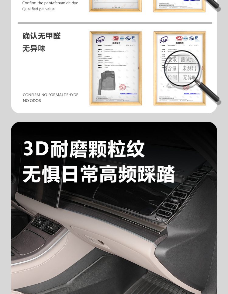 Suitable for Byd Han Dmi/Han Ev/Dm/Han L Full Surround Champion Glory Modified Carpet Tpe Car Floor Mats