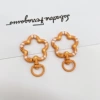Orange (flower rotating spring buckle)
