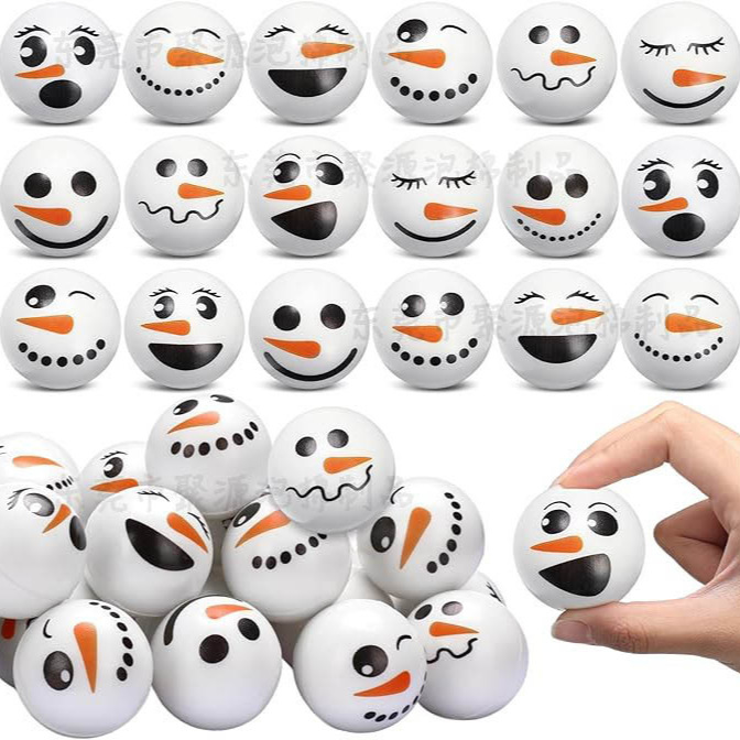 Pu Foam Solid Sponge Toy Ball Decompression Ball Heart-Shaped Blood Collection Decompression Grip Ball Foam Kidsren's Elastic Ball