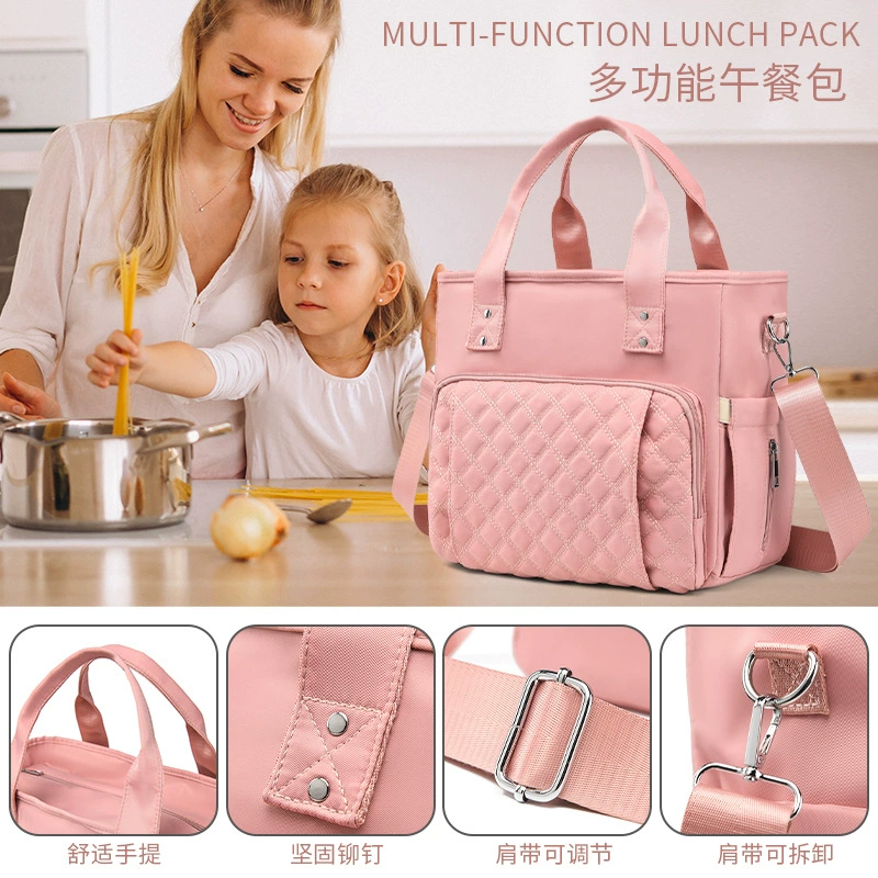 Стеганая сетка вышитая тыльная молочная сумка с расой для путешествий