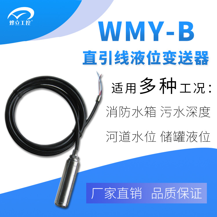 WMY-B直引线液位变送器/投入式液位计/水位计传感器/厂家直销！