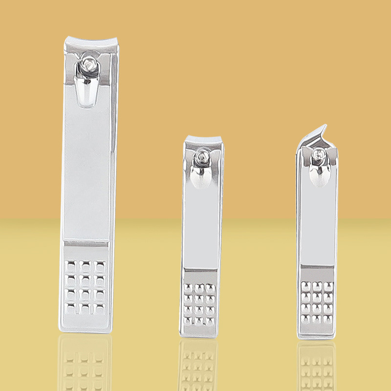 Checkered nail clippers Yiwu in stock carbon steel nail clippers manicure tools flat oblique mouth large small size nail clippers Checkered nail clippers Yiwu in stock carbon steel nail clippers manicure tools flat oblique mouth large small size nail clippers