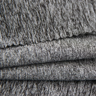 阳涤氨汗布 高弹牛奶丝针织布料 运动服 健身服针织面料