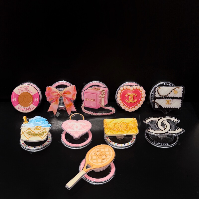 Direct from the factory: High-end magnetic airbag stand, light luxury Chanel-style heart-shaped bag series, retractable and convenient Direct from the factory: High-end magnetic airbag stand, light luxury Chanel-style heart-shaped bag series, retractable and convenient