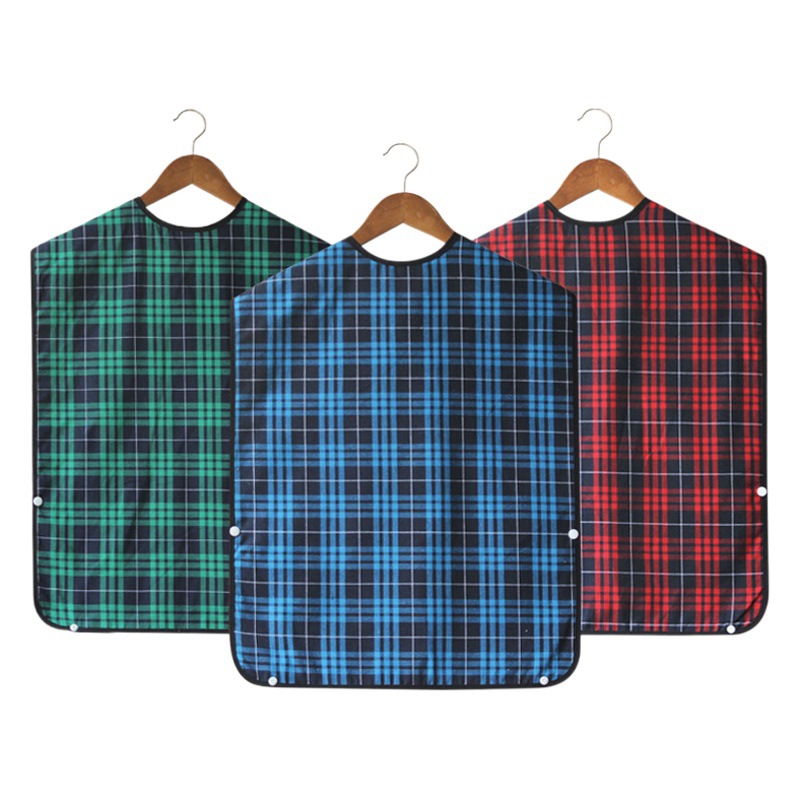 Fabricante de suministro transfronterizo adulto anciano babero para ancianos comiendo delantal para el cuidado