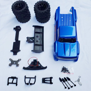 1:12 1:14 Off-road vehicle to bigfoot truck kit tire car shell with light anti-collision suitable for Weili