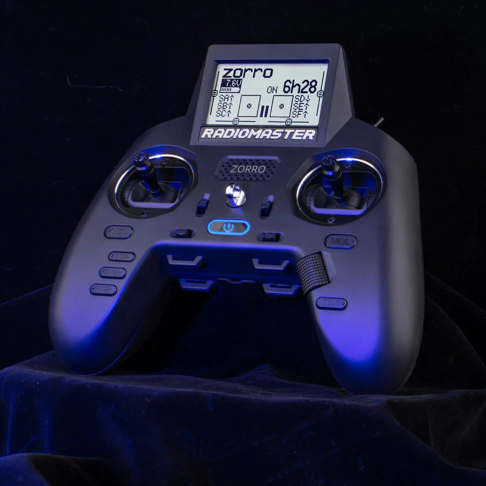 RADIOMASTER ZORRO модель самолета с дистанционным управлением симулятор elrs черная овца высокочастотная голова Zorro
