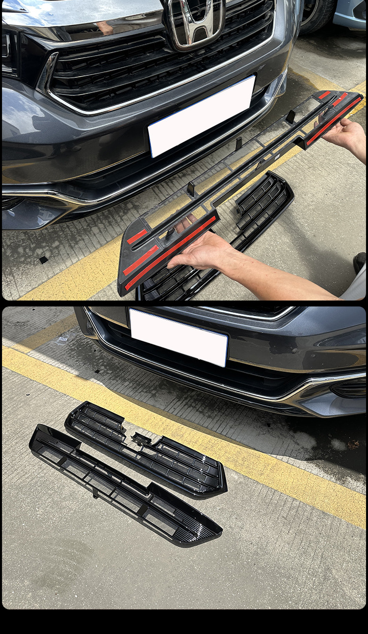 Honda Crown Road anti-insect net grille clip-on no-disassembly radiator protection net anti-mosquito and lint modification part