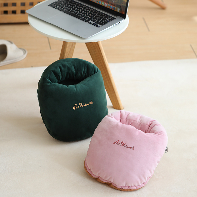 暖腳寶充電熱水袋床上睡覺用被窩辦公室桌下取暖器保暖套足神器