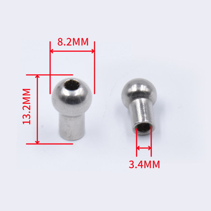 5MM 강철 와이어 로프가 있는 짧은 스테인레스 스틸 볼 헤드 터미널