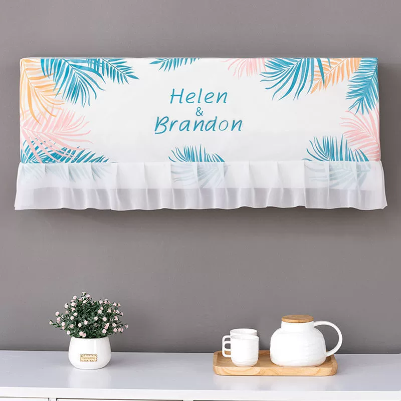 Крышка для кондиционирования воздуха подвешена в спальне