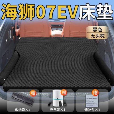 Pad Car Sleeping Artifact, Vehicle-mounted inflatable bed - byd-hiace-07ev25-25-byd-exclusively-for-hiace-07ev-black-headrestless-polka-dot-wings-model