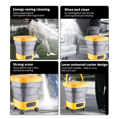 Outdoor Car Washing Machine, Household High pressure car wash water gun