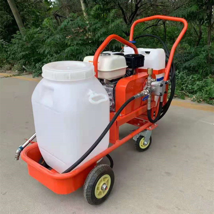 小型汽油沥青撒布机 路面翻新撒布机 手推式沥青洒布机