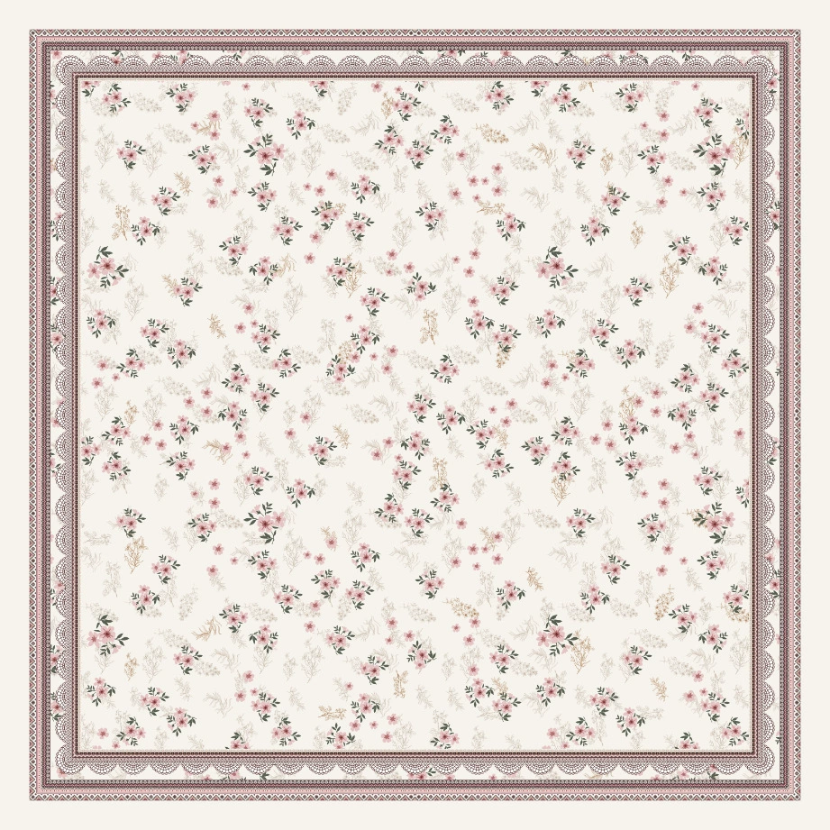 FANXIN 110*110 Шарф-хиджаб: цифровой принт Barli, Малайзия Hui Bao Tu Turtle Sunscar, 44 цветов