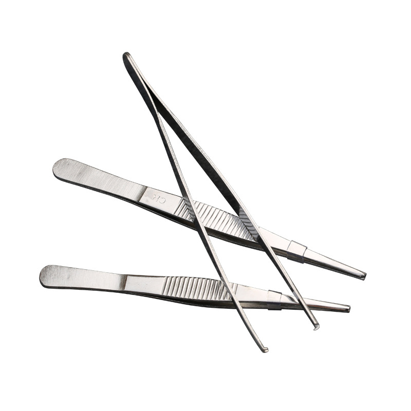 Medical tissue tweezers stainless steel surgical dressing change…