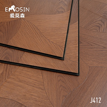 法式复古实木拼花强化复合木地板12厚耐磨防水中古风艺术工厂