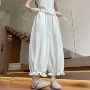 速干薄款新款夏季花苞裤