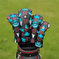 Bettinardi деревянный чехол для клюшки для гольфа, чехол для клюшки, защитный чехол для головы клюшки, череп