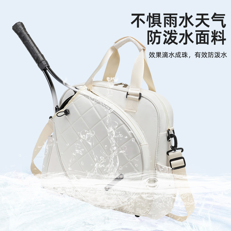 Bolsa de Tenis 2025 para Hombre y Mujer, Bolsa de Tenis para Adultos, Bolso Bandolera, Bolsa de Raqueta de Tenis Plegable de Gran Capacidad