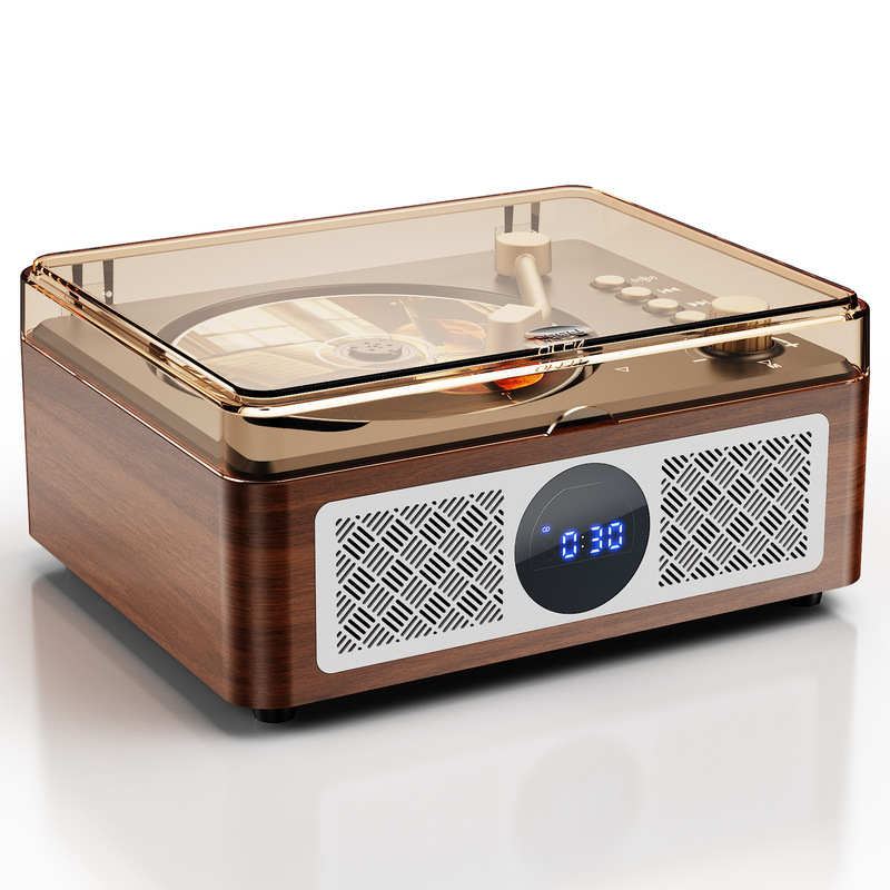 Retro Cd Player with Fm Radio, Built-In Dual Speakers, Remote Control, Hifi Sound Effect, Usb/Aux/Bluetooth Connection Retro Cd Player with Fm Radio, Built-In Dual Speakers, Remote Control, Hifi Sound Effect, Usb/Aux/Bluetooth Connection