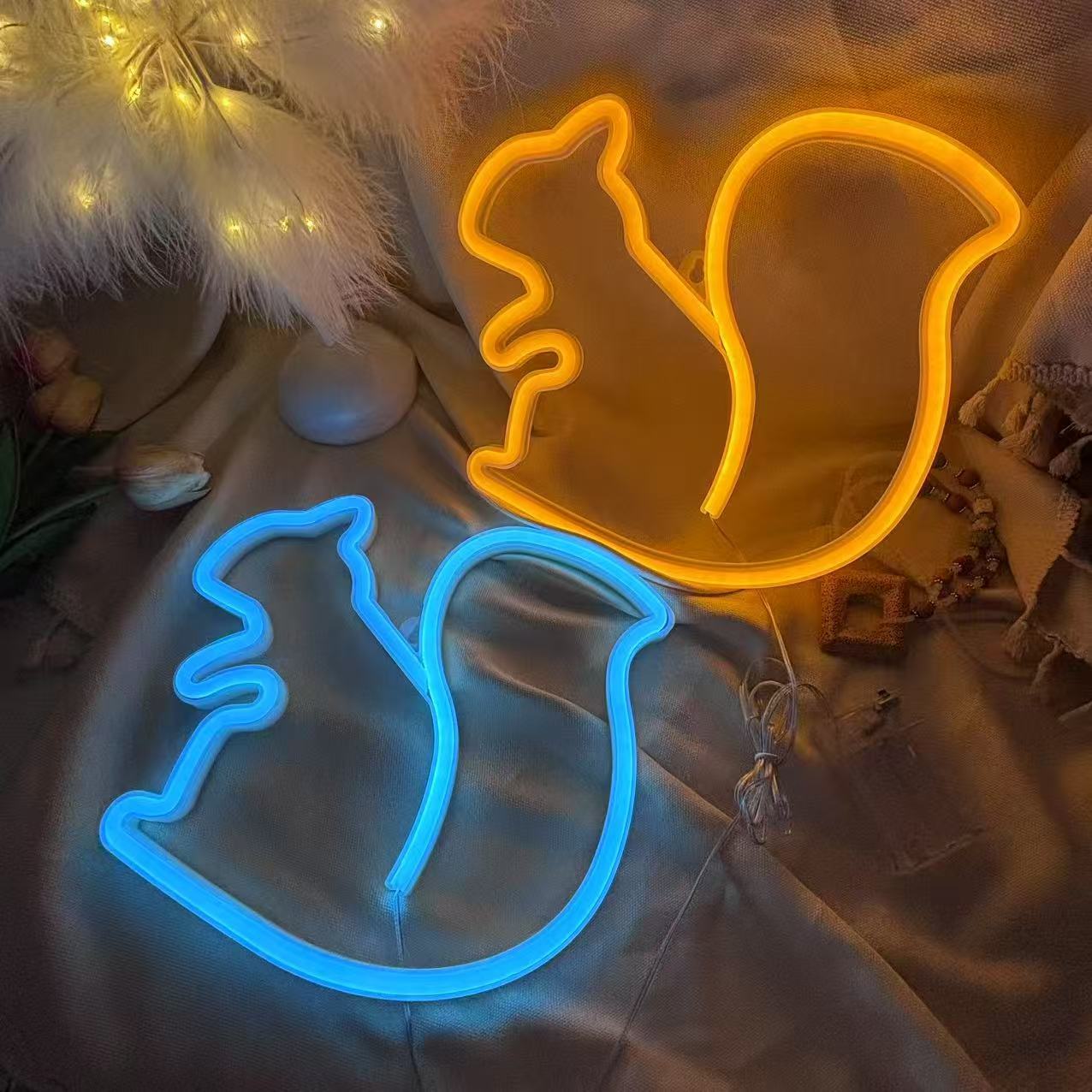 Fuente Venta directa de fábrica LED Luz de neón Decoración de interiores Luz nocturna Lightning Labios Letra Lámpara de luz Love Light