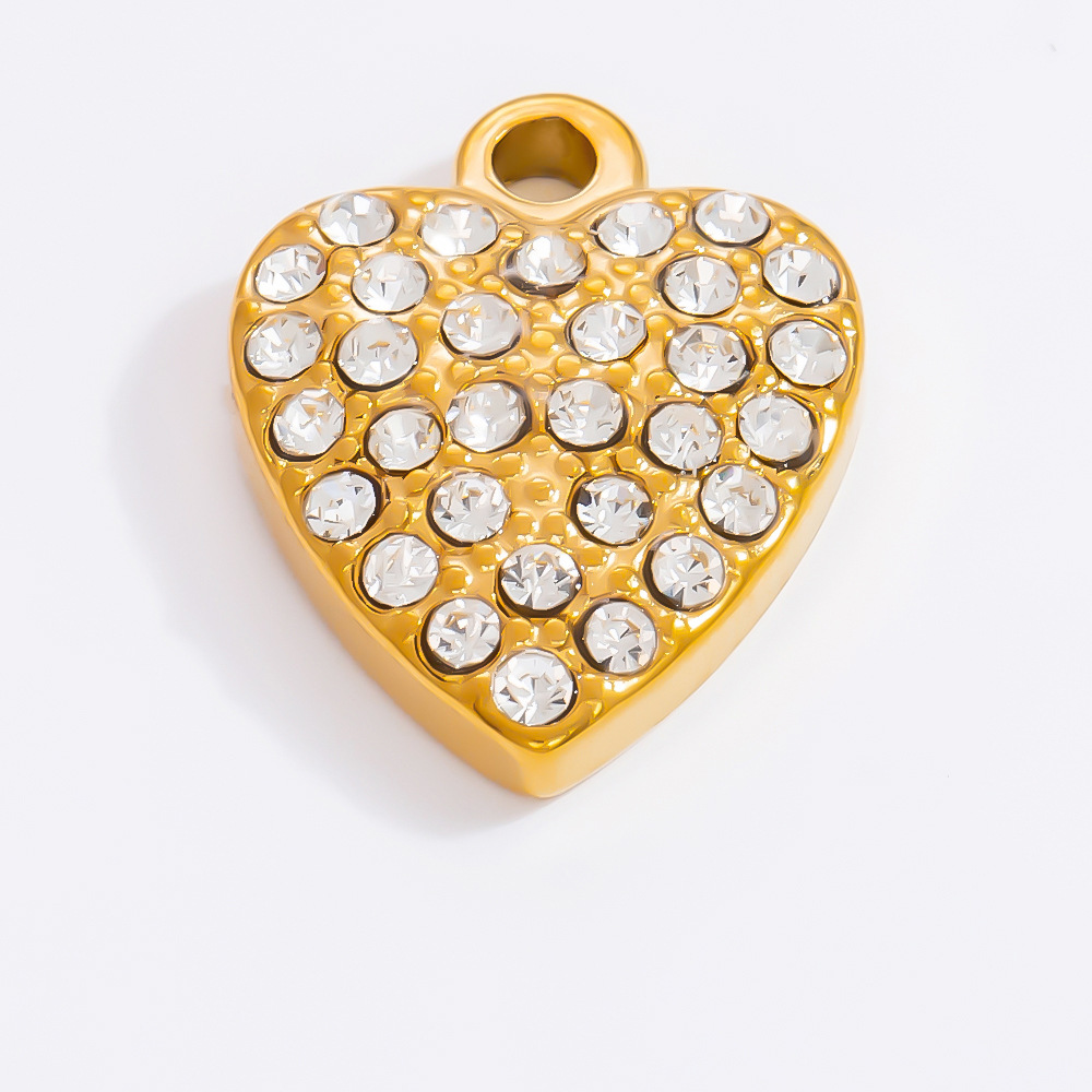 4g Weight 0.03µm-0.05µm Gold Plating Thickness PVD Coated Gold Plating Process Pendant Jewelry Making Type 21*20mm Jewelry Making Size Real Gold Plated Plating Material Zircon Inlay Material 1 Piece Quantity 304 Stainless Steel Material Heart Shape Pattern Retro, Simple Style Style Waterproof Non Tarnish, Plating Craft 1 Piece 21*20mm 304 Stainless Steel Zircon PVD Coated Real Gold Plated Heart Shape Pendant DIY Jewelry Accessories 21