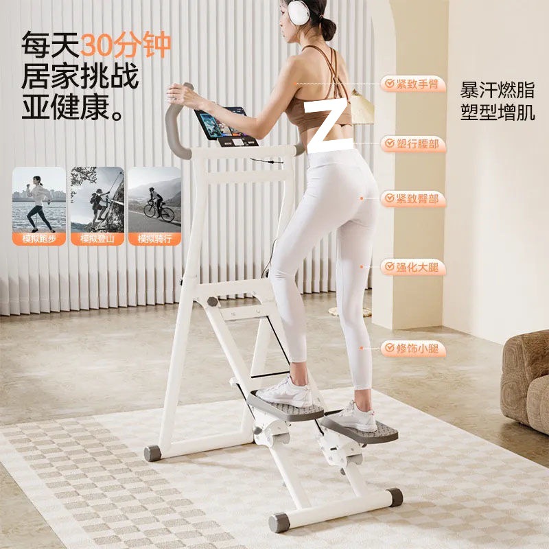 Indoor Multi-Functional Stair Climbing Home Aerobic Fitness Climbing Stepper Mountain Climbing Fitness Equipment Stair Climbing Machine