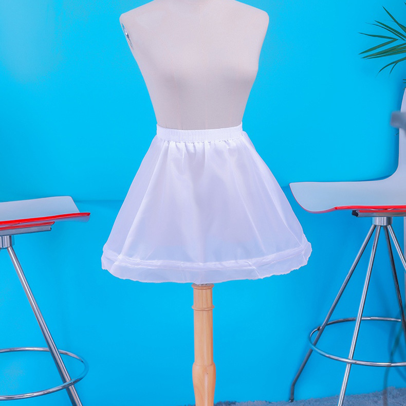 Children's skirt support, children's short princess dress, tutu skirt, wedding dress lining, skirt lining, adjustable steel ring skirt